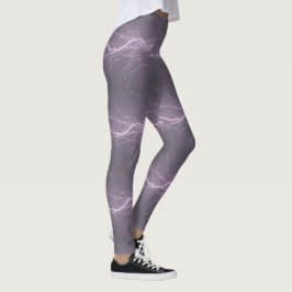 Blixten mönster Leggings