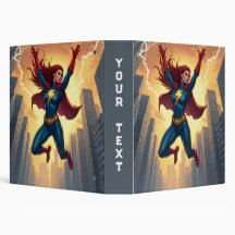 Blixten Woman Superhjälte