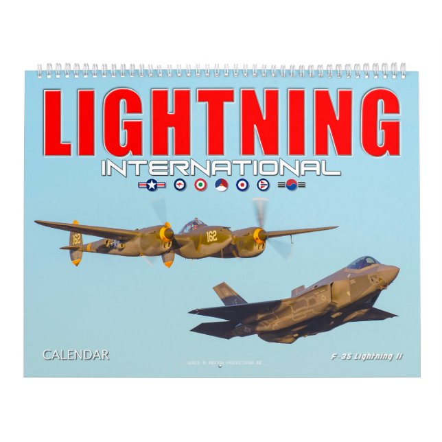 BLIXTER INTERNATIONELL - F-35 Blixt II Kalender (Omslag)