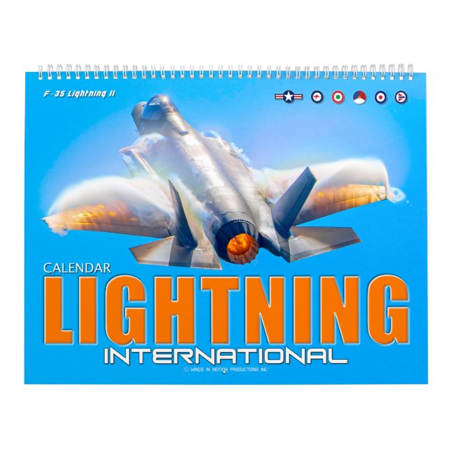 BLIXTER INTERNATIONELL - F-35 Blixt II Kalender (Omslag)