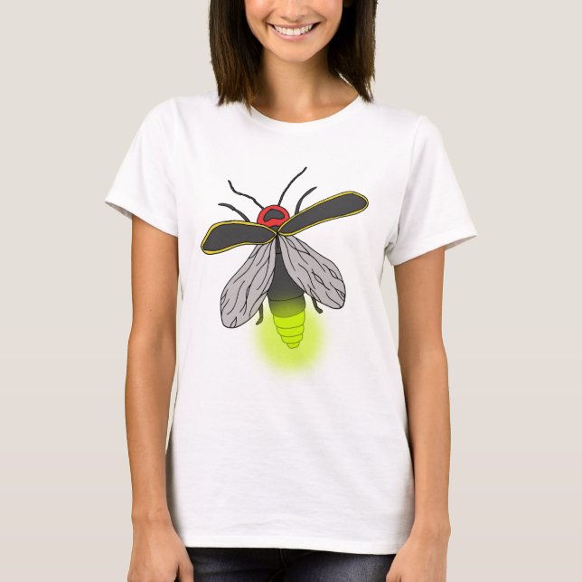 Blixtflygning med kryp t-shirt (Framsida)