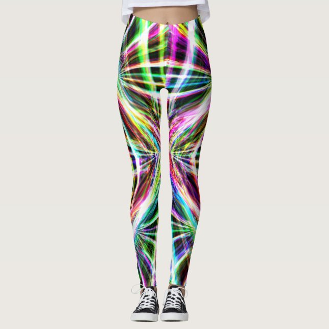 Blixtkatastrof Leggings (Framsida)