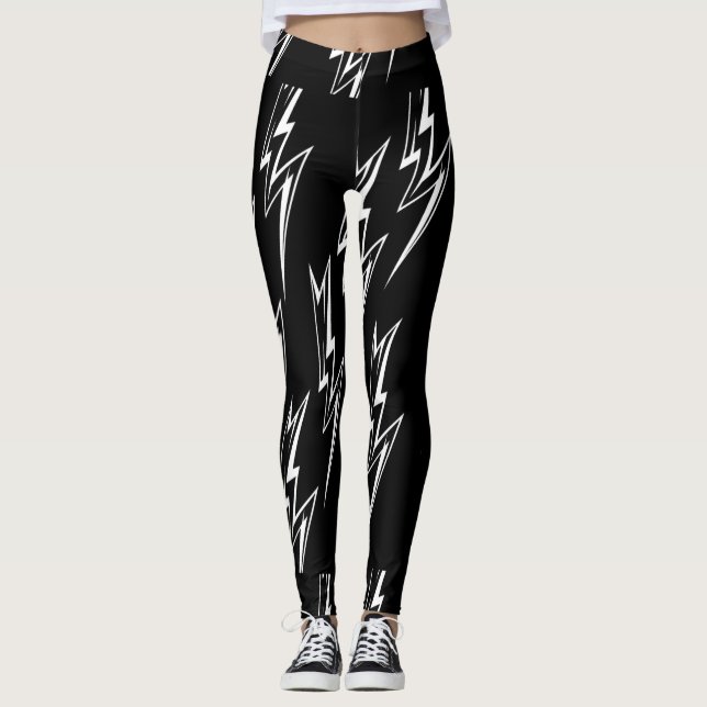 Blixtlagg Leggings (Framsida)