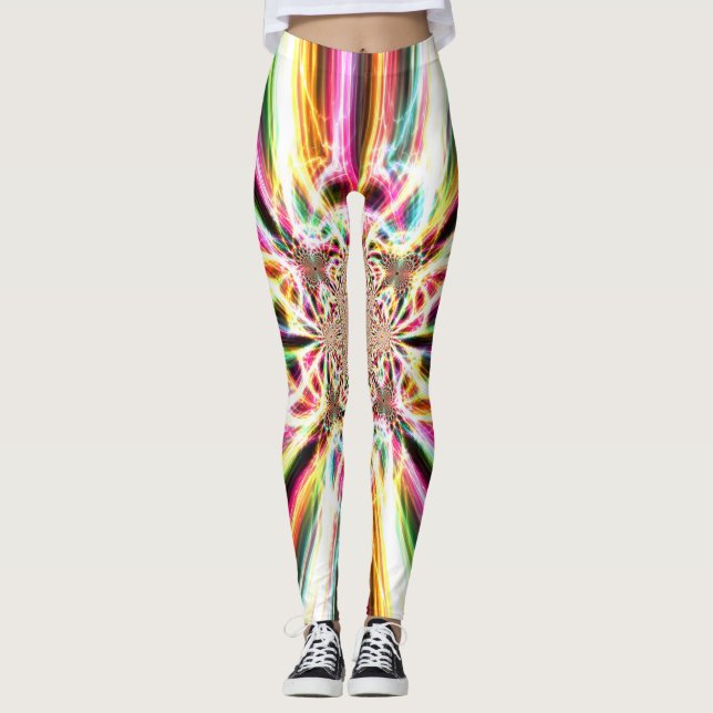 Blixtnedslag Leggings (Framsida)