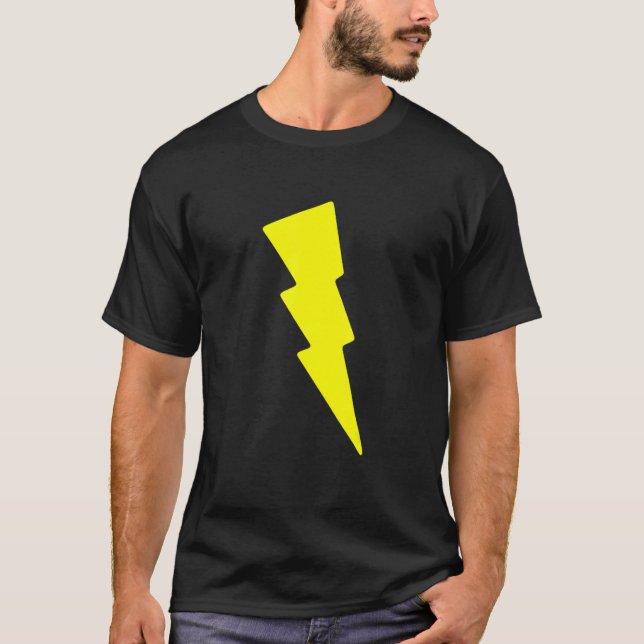 Blixtnedslag T Shirt (Framsida)
