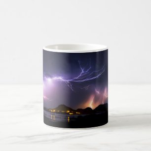 Blixtpanorama Magisk Mugg