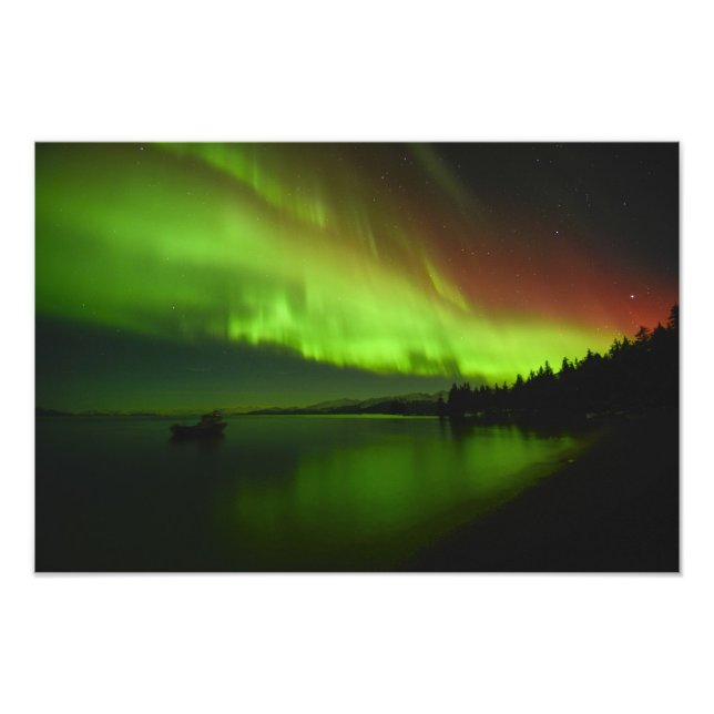 Blixtsnabb Aurora Fototryck (Framsidan)