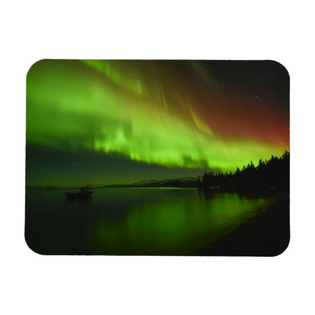 Blixtsnabb Aurora Magnet (Horisontell)