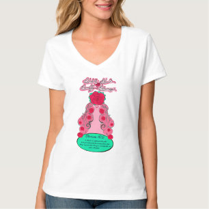 Blixtsnabb bläckfisk och blomning - Blåsning Ro T Shirt