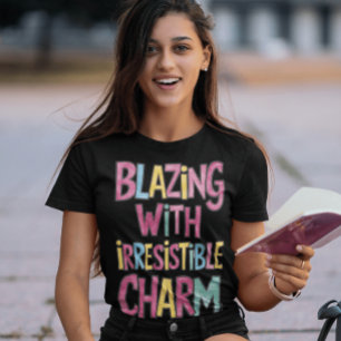 Blixtsnabb med oemotståndlig charm t shirt