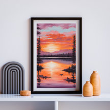Blixtsnabb övergång, solnedgång