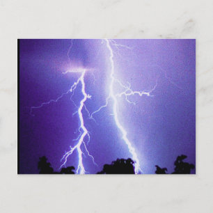 Blixtstorm Vykort