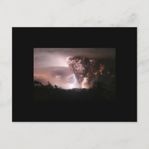Blixtstorm Vykort