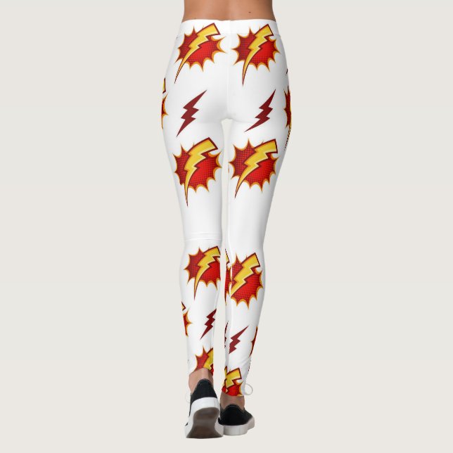 Blixtstråle Leggings (Baksida)