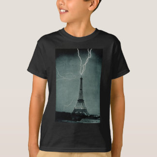 Blixtstrejkor det Eiffel torn, 1902 T Shirt