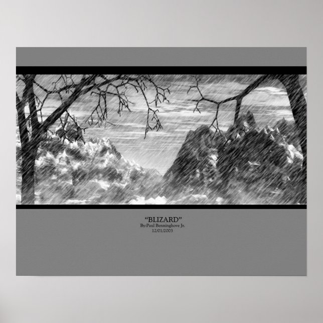 Blizard Poster (Framsidan)