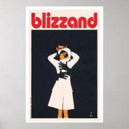 Blizzand Embrace Vintage Reklamplakat Poster