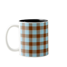 Blizzard Blue and Livid Brown Plaid