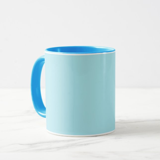 Blizzard Blue (enhetlig färg)   Mugg (Framsida vänster)