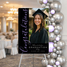 BLK & PURPLE 2026 | Grad Signatur Skumkort