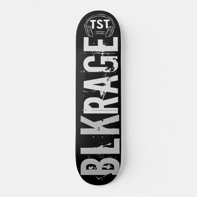 BLK RAGE Skateboard (Framsida)