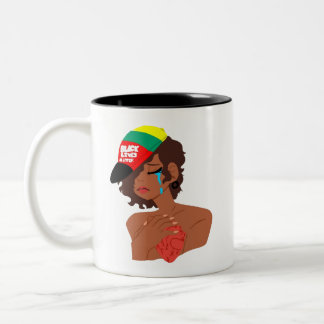 BLM Black Womans Tårar Mugg