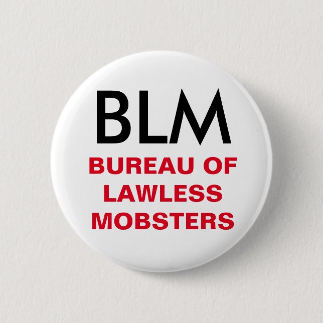 BLM - Byrån av laglösa Mobsters knäppas Knapp (Framsida)