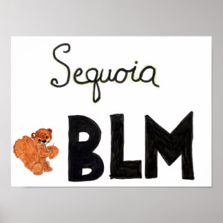 BLM-design - Mica Read Poster