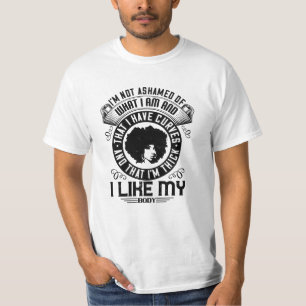 BLM - Jag skäms inte för min kropp T Shirt