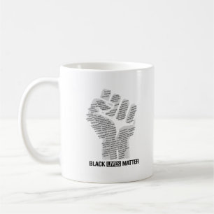 BLM NAMN KAFFEMUGG
