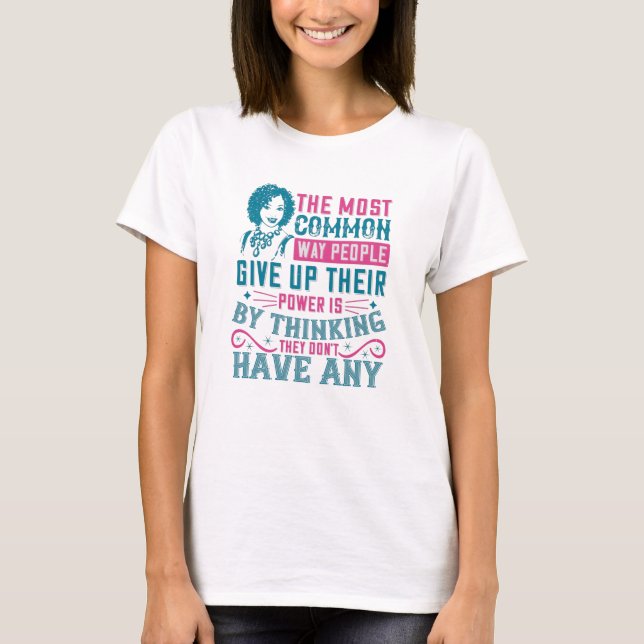 BLM - Öka inte ge T Shirt (Framsida)
