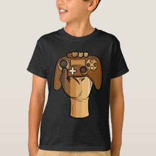 Blm-spelspelare 1 för svart spelhistorik för styre t shirt