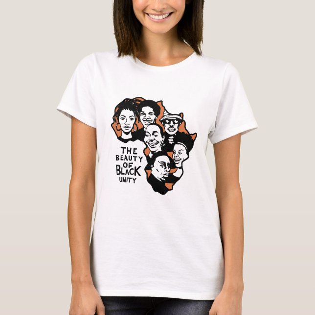 BLM, Svarta unitets svarta historikmånad T Shirt (Framsida)