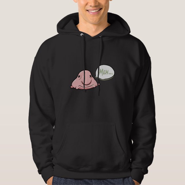 Blob Fish Realness Hoodie (Framsida)