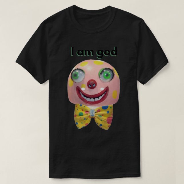 Blobby Is God T Shirt (Design framsida)
