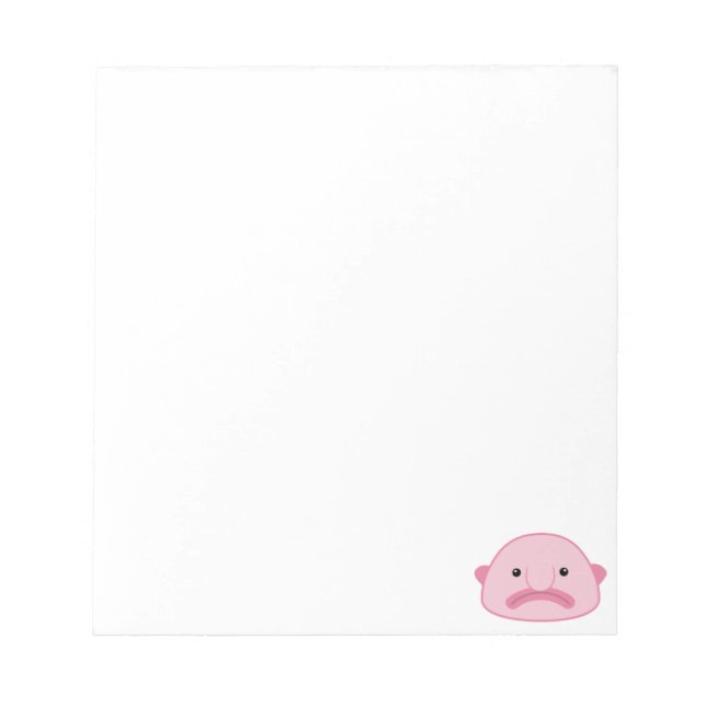 Blobfish Anteckningsblock (Framsida)