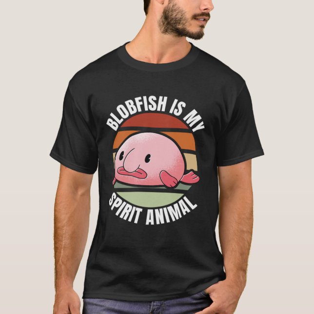 Blobfish är min iljande, akvatiska fågel Cr T Shirt (Framsida)