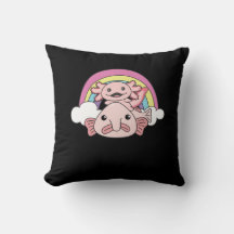 Blobfish Axolotl Cute Animals with Rainbow Kawaii