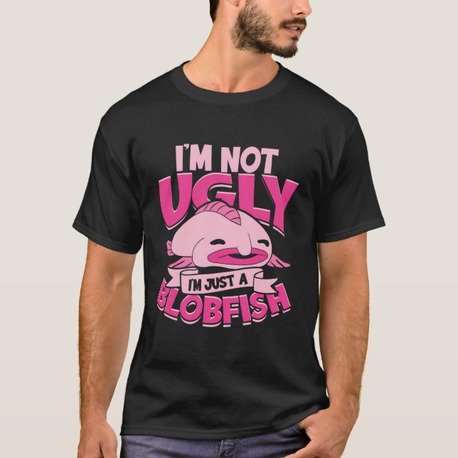 Blobfish Costume Cute Blobfish T Shirt (Framsida)