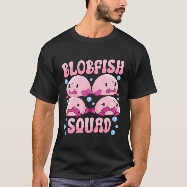 Blobfish Costume - Ugly Blob Fish Ansikte - FUNNY  T Shirt (Framsida)