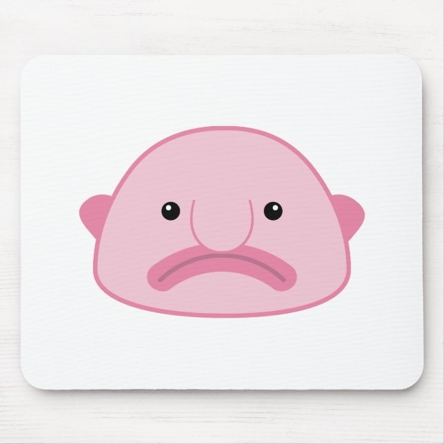 Blobfish Mousepad Musmatta (Framsidan)
