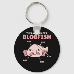Blobfish Påstående Anatomy of Blobfish Nyckelring
