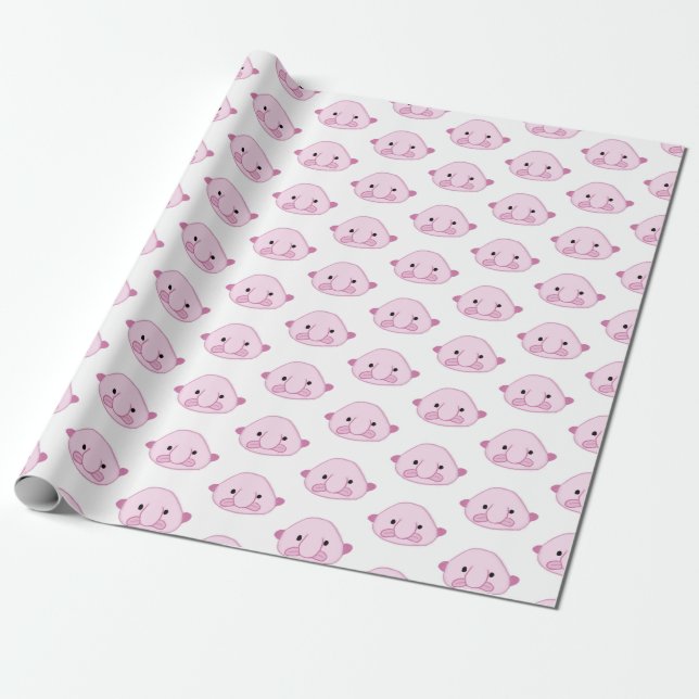 Blobfish Presentpapper (Utrullad)