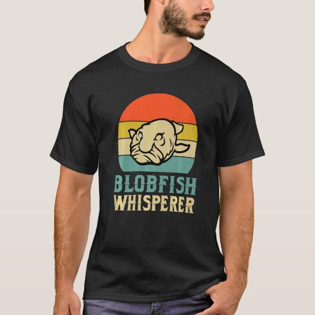 Blobfish Whispere Costume Cute Blob Fish T Shirt (Framsida)