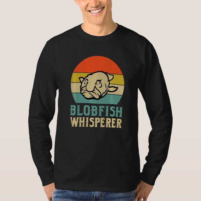 Blobfish Whispere Costume Cute Blob Fish T Shirt (Framsida)