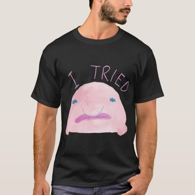 blobfisk t shirt (Framsida)