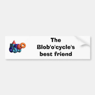 Blob'o'cycle'sens bästa vän bildekal