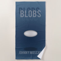 Blobs Bokomslag Badhandduk