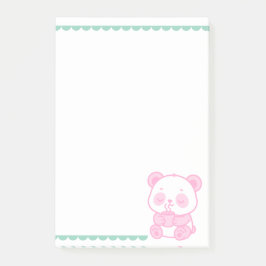 Bloc de Notas Notas Post-it® Panda Café Post-it Block