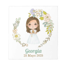 Bloc de notas Primera Comunión GEORGIA Anteckningsblock